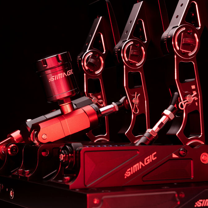 Simagic P1000 RS Pedalset &ndash; Schwarz image number 9