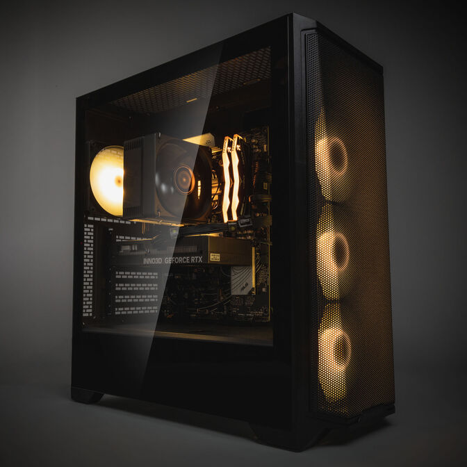 KingForge Gaming-PC Bronze, AMD Ryzen 5 7500F, RTX 5060, Phanteks Eclipse G370A image number 8