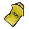 Sabelt Sim Memory Kit Lumbar, memory foam cushion, ergonomic - black image number null