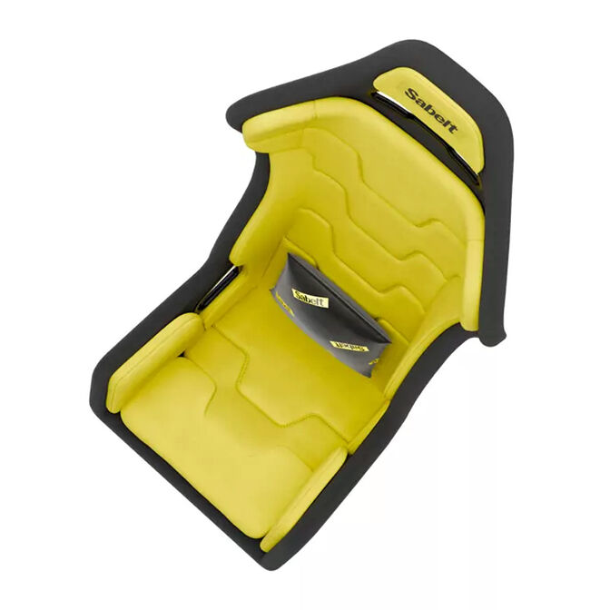 Sabelt Sim Memory Kit Lumbar, memory foam cushion, ergonomic - black image number 1