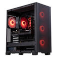 King Mod Systems Gaming-PC Mach 5 Rot, AMD Ryzen 5 7500X3D, RX 9070XT, without Windows image number null