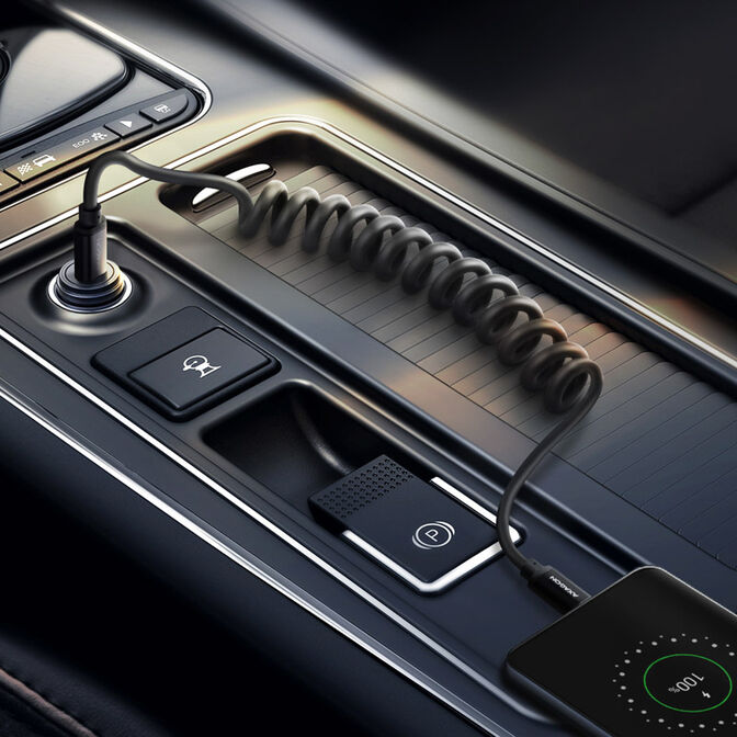 Axagon Twister USB-C auf USB-C Kabel 0,6m image number 1