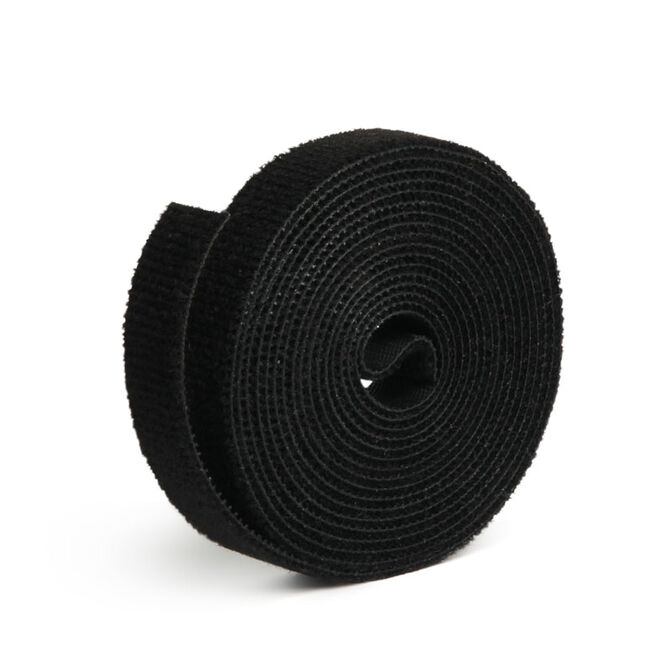 LABEL THE CABLE Dual Velcro Roll Klettband 3m Schwarz image number 1