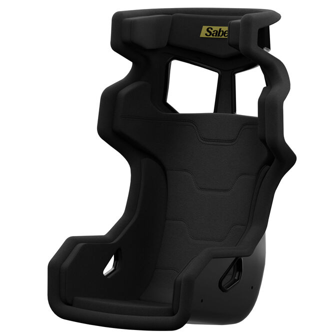 Sabelt SRX-1 Simracing Racing Seat, Fibreglass Shell, Padded - Deep Black image number 0
