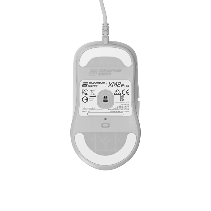 Endgame Gear XM2 8K v2 Gaming-Maus White Frost image number 5