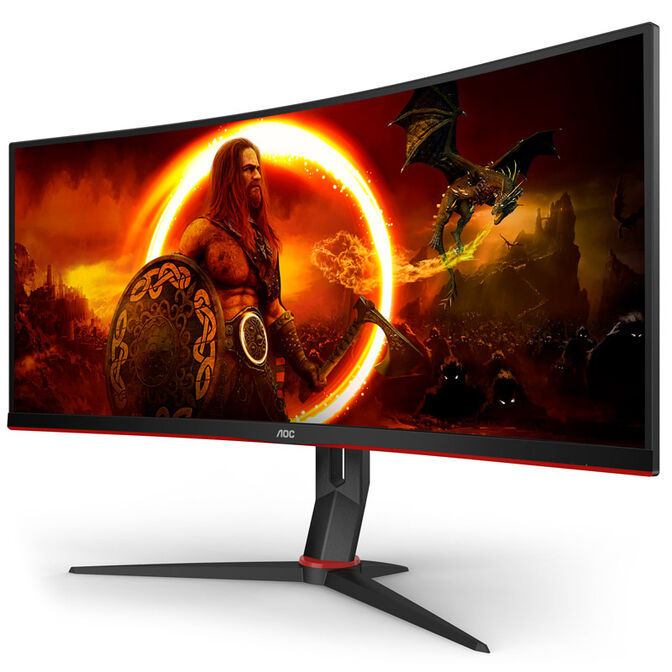 AOC Gaming 34 Zoll Curved Gaming-Monitor image number 2