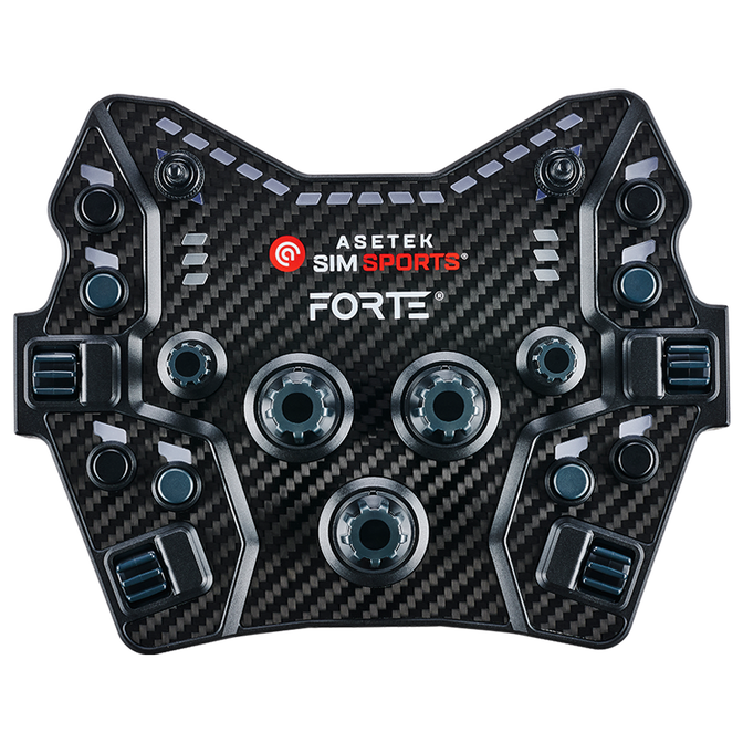 Asetek SimSports Forte GT Button Box &ndash; Black Edition image number 1
