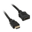 InLine HDMI Verl&auml;ngerung Stecker-Buchse schwarz 5m image number null