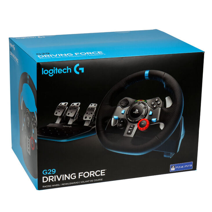 Logitech G29 Rennlenkrad – Kompatibel mit PS4/PS3/PC image number 8