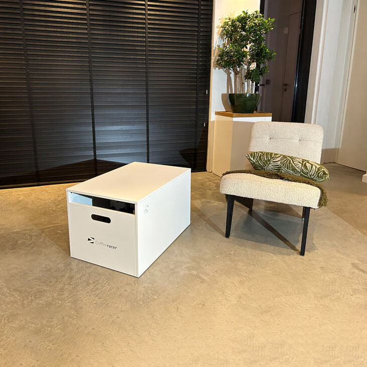 CoffeE-Racer GO White Pedal – SimRacing Zubehör image number 3