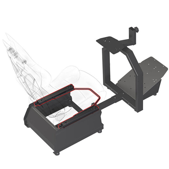 TrackTime Series One Seat rail (stiffened) image number 1