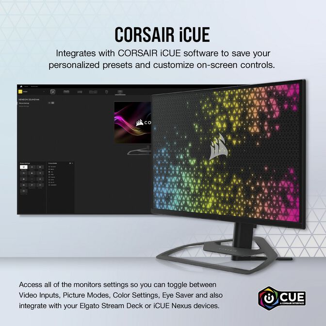 Corsair Xeneon 32UHD144 Gaming-Monitor image number 3