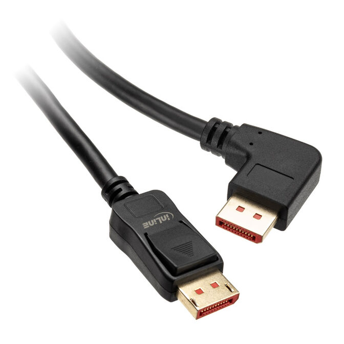 InLine 8K UHD DisplayPort-Kabel gewinkelt 5m image number 0