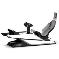 RES-TECH X1 Sim Racing Cockpit – Glänzend Weiß