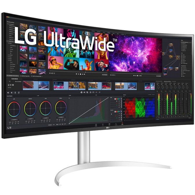 LG UltraWide 40WP95XP-W Monitor Curved IPS FreeSync image number 8