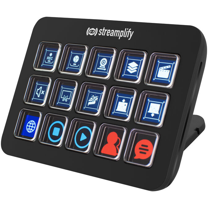 Streamplify Deck One &ndash; Streaming-Controller Schwarz image number 2