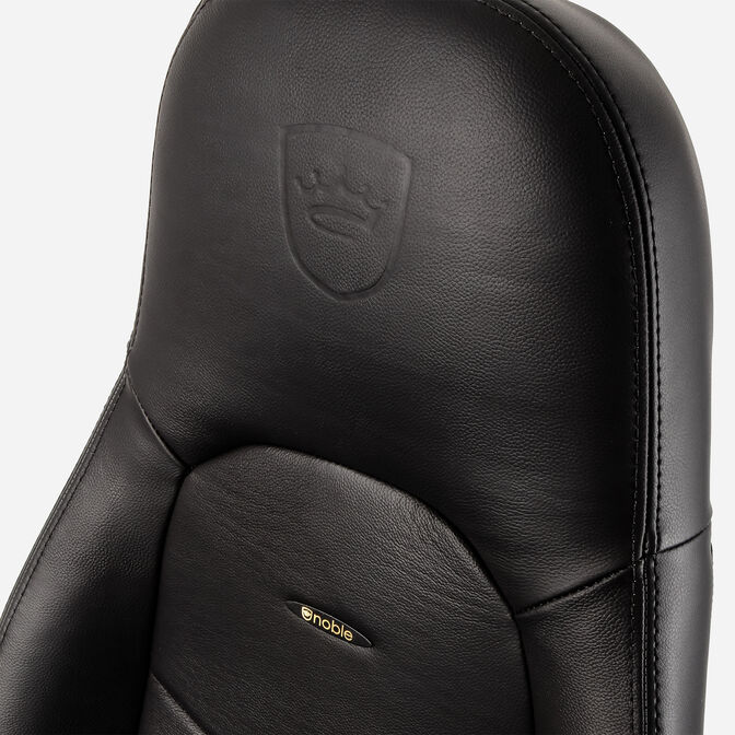 noblechairs ICON Real Leather Gaming Chair Black image number 9