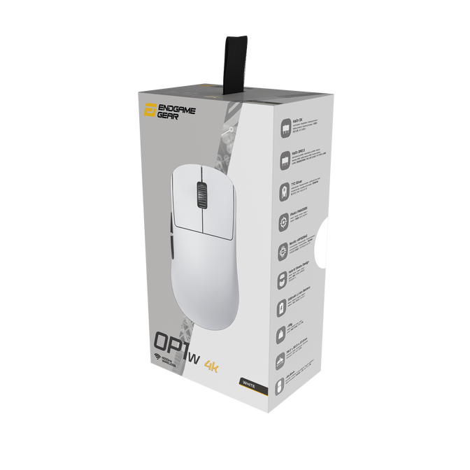 Endgame Gear OP1w 4K Wireless Gaming Mouse White image number 9