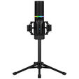 Streamplify Mic RGB USB-Mikrofon Schwarz Tripod image number null
