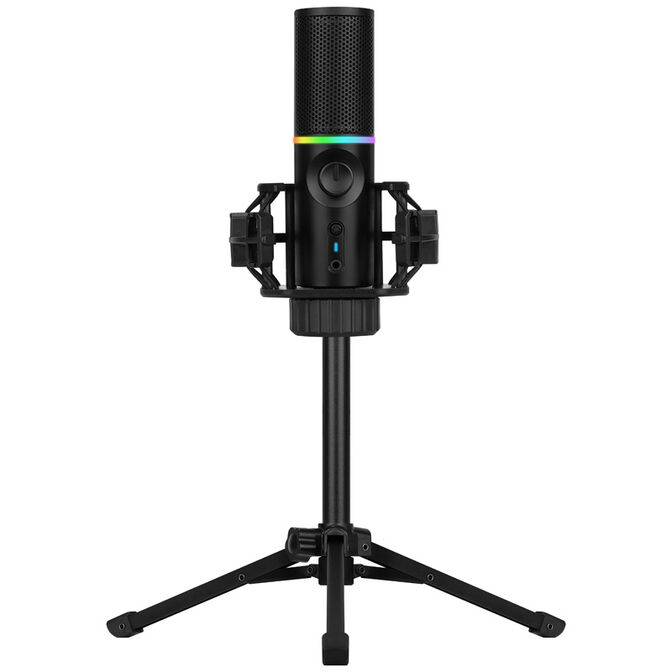 Streamplify Mic RGB USB-Mikrofon Schwarz Tripod image number 3