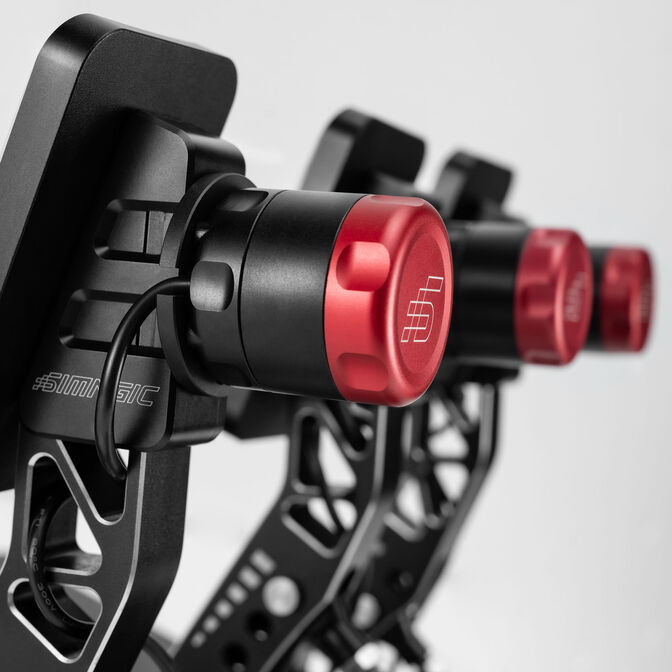 Simagic P-HPR GT Haptikmotor &ndash; Schwarz & Rot image number 2