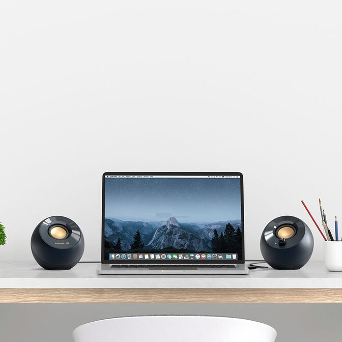 Creative Pebble V2 2.0 Speaker Black image number 7