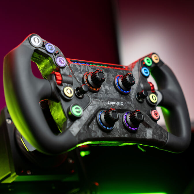Simagic GT Neo Racing Steering Wheel &ndash; GT Neo Lenkrad f&uuml;r SimRacing image number 3