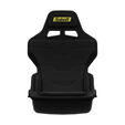 Sabelt SRP-1 Simracing Seat, Fibreglass Shell, Formula Design, Padded - Deep Black image number null