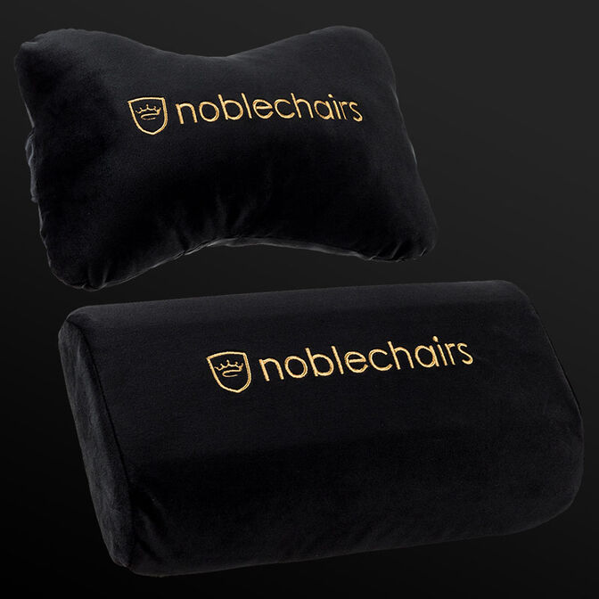 noblechairs Pillow Set EPIC ICON HERO LEGEND Black/Gold image number 7