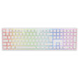 Ducky Zero 6108 Pure White Wireless Keyboard image number null