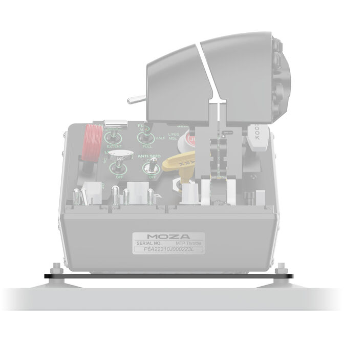 MOZA Flight Base Mounting Adapter Black image number 4