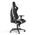 noblechairs EPIC Real Leather Gaming Chair Black/White/Red image number null