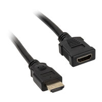 InLine HDMI Verl&auml;ngerung 2m Schwarz