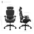 ThunderX3 XTC Ergonomic Office Chair Loft Dark Grey image number null