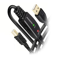 Axagon ADR-210B Aktives USB-2.0-Kabel A-B 10m