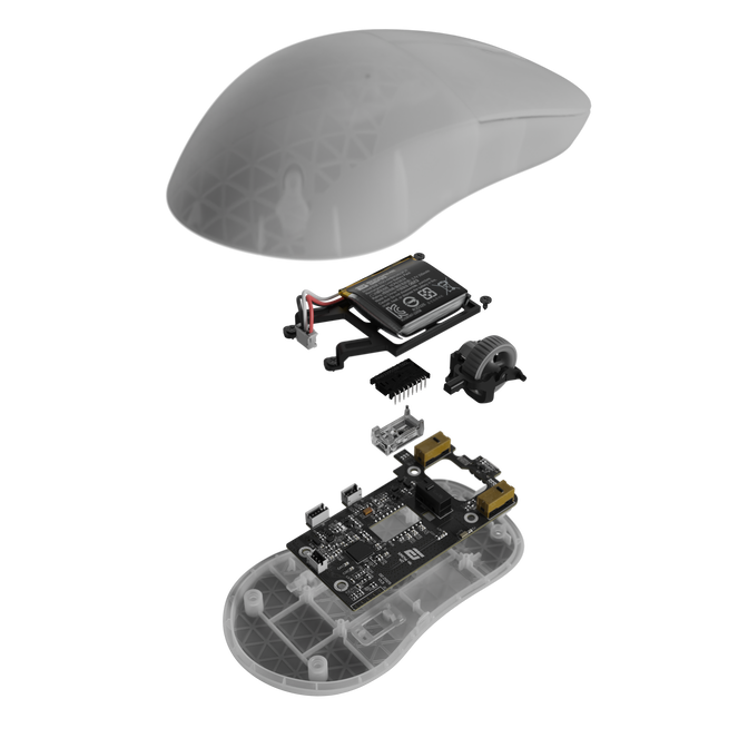 Endgame Gear XM2w 4K V2 Gaming Mouse 4,000Hz White Frost image number 8