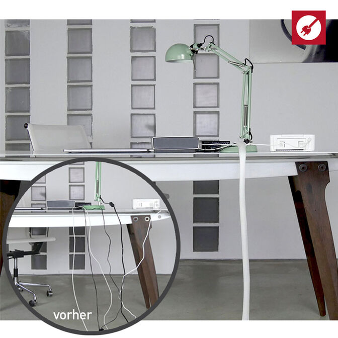 LABEL THE CABLE PRO Cable Sleeve 25m Wei&szlig; image number 4