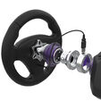 Conspit USB-A Adapter Spacer, for ARES Wheelbases - silver image number null