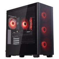 King Mod Systems Gaming-PC Mach 5 Rot, AMD Ryzen 5 7500X3D, RX 9070XT, without Windows