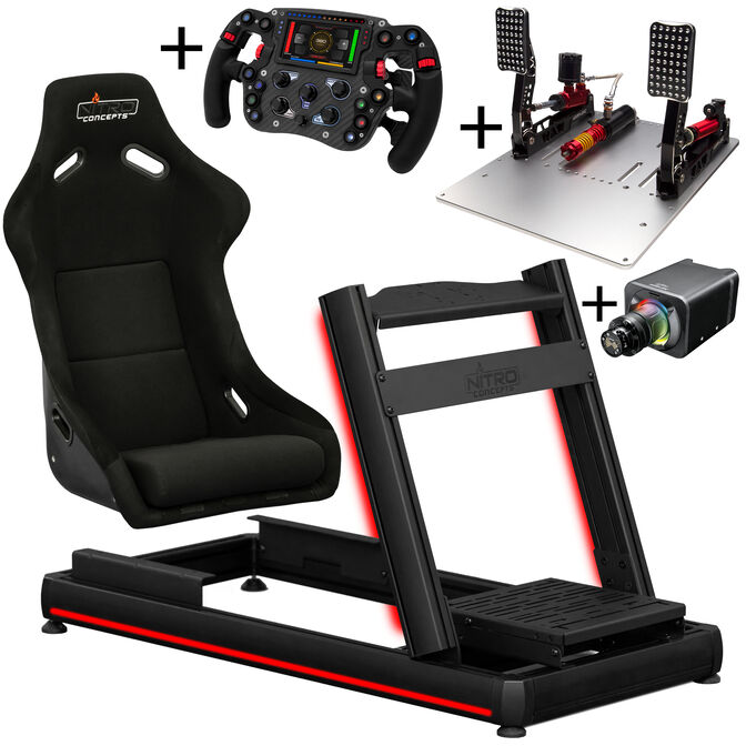 Nitro Concepts E-Racer X Bundle with Simagic Competition Pro image number 0