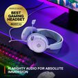 SteelSeries Arctis Nova 1 Headset White image number null
