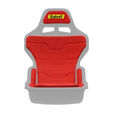 Sabelt SRP-1 Pads Kit, replacement pads, 20mm foam, for P-Series - racing red image number null
