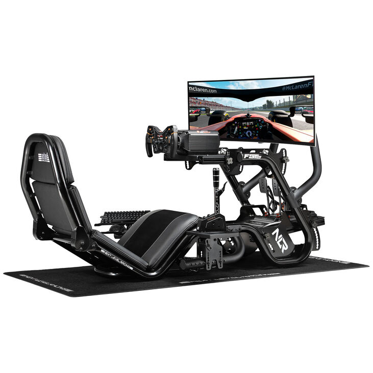 Next Level Racing F-GT Pro – Racing-Cockpit – Schwarz image number 3