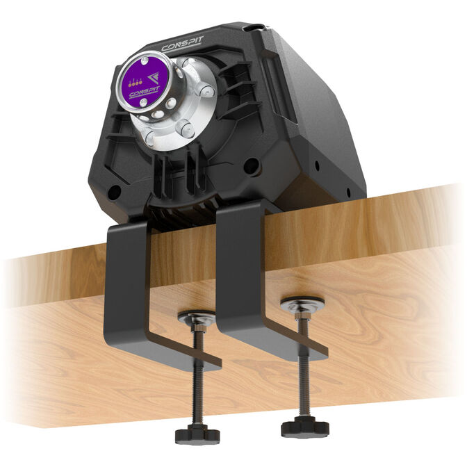 Conspit Table Clamp, for ARES APEX Wheelbase, Aluminium - Black image number 1