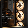 KingForge Gaming-PC Gold, AMD Ryzen 5 7500X3D, RTX 5070, Phanteks Eclipse G400A image number null