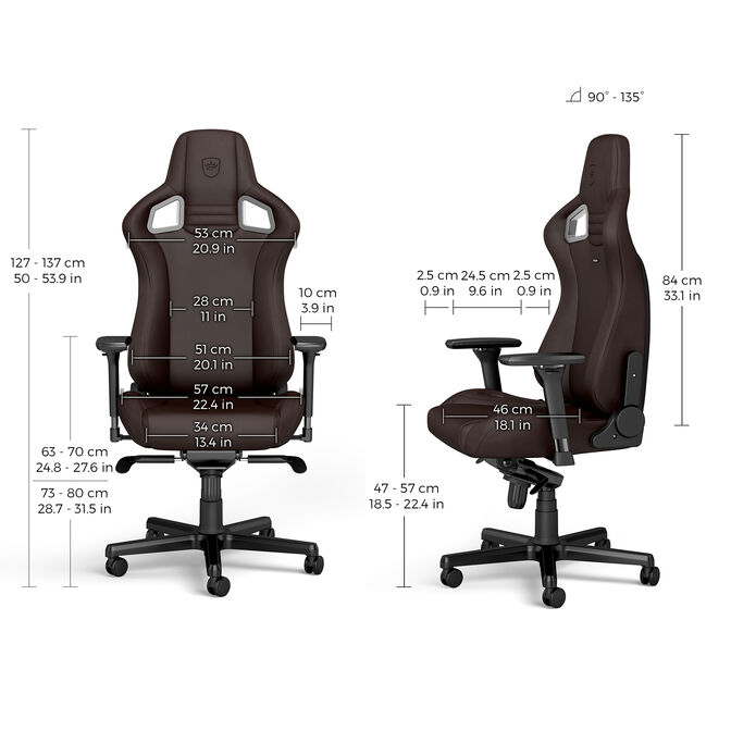 noblechairs EPIC Gaming Stuhl Java Edition image number 5