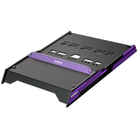 Conspit Aluminium Baseplate für CPP Lite 3 Schwarz