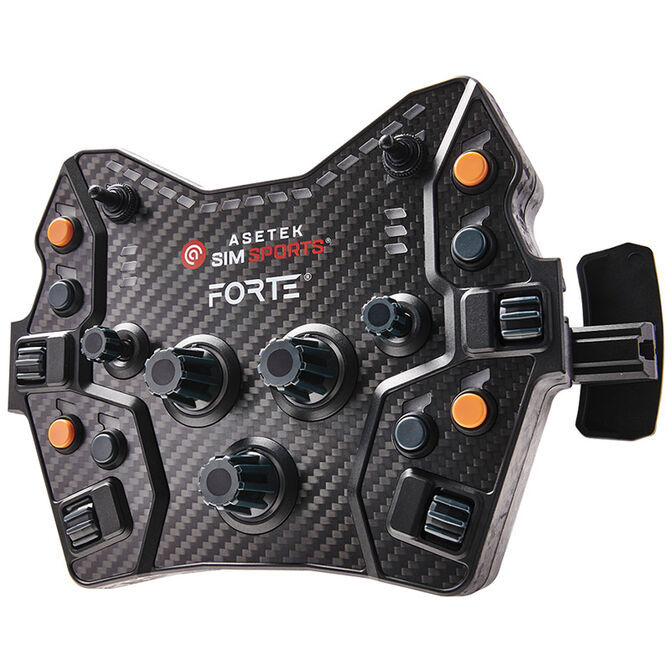 Asetek SimSports Forte GT Button Box Leder Schwarz image number 5