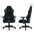 Nitro Concepts X1000 Gaming Chair Stealth Black image number null