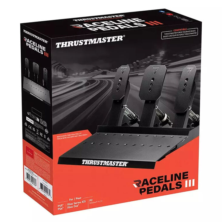 Thrustmaster Raceline Pedals III – Schwarzes Pedalset image number 6